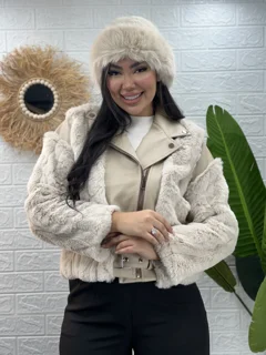 کت ترکیبی پوست و‌چرم کد ۵۱۱۴