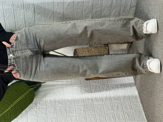 شلوار جین نیم بگ کد ۴۹۹۲